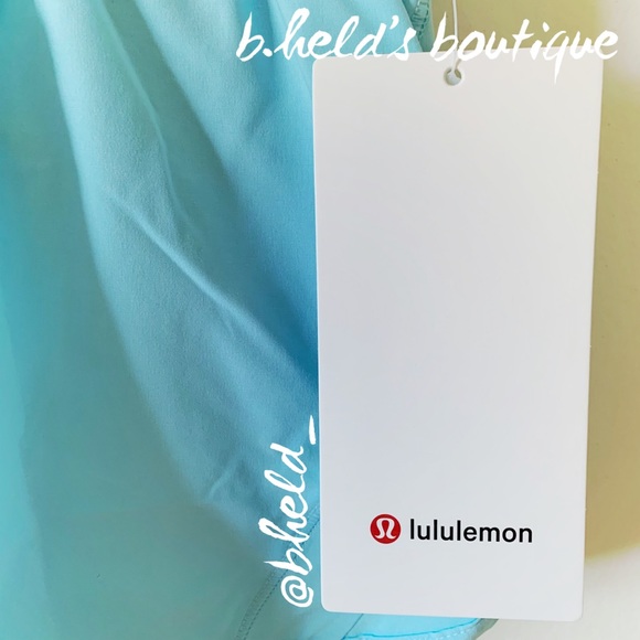 lululemon Track That Mid-Rise Lined Short 5" in Icing Blue Size 2 New NWT - Picture 5 of 12